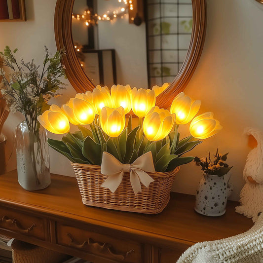 Twinkling Tree Tulip Basket by Montavio Home™