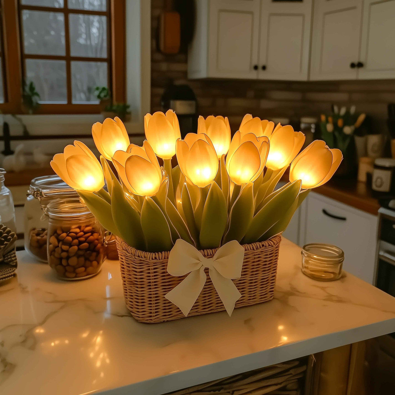 Twinkling Tree Tulip Basket by Montavio Home™