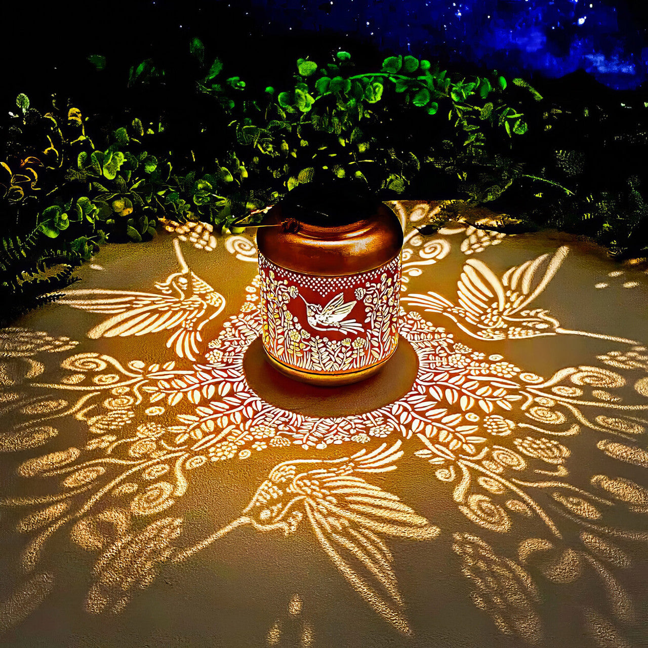 Twinkling Tree Hummingbird Lantern by Montavio Home™