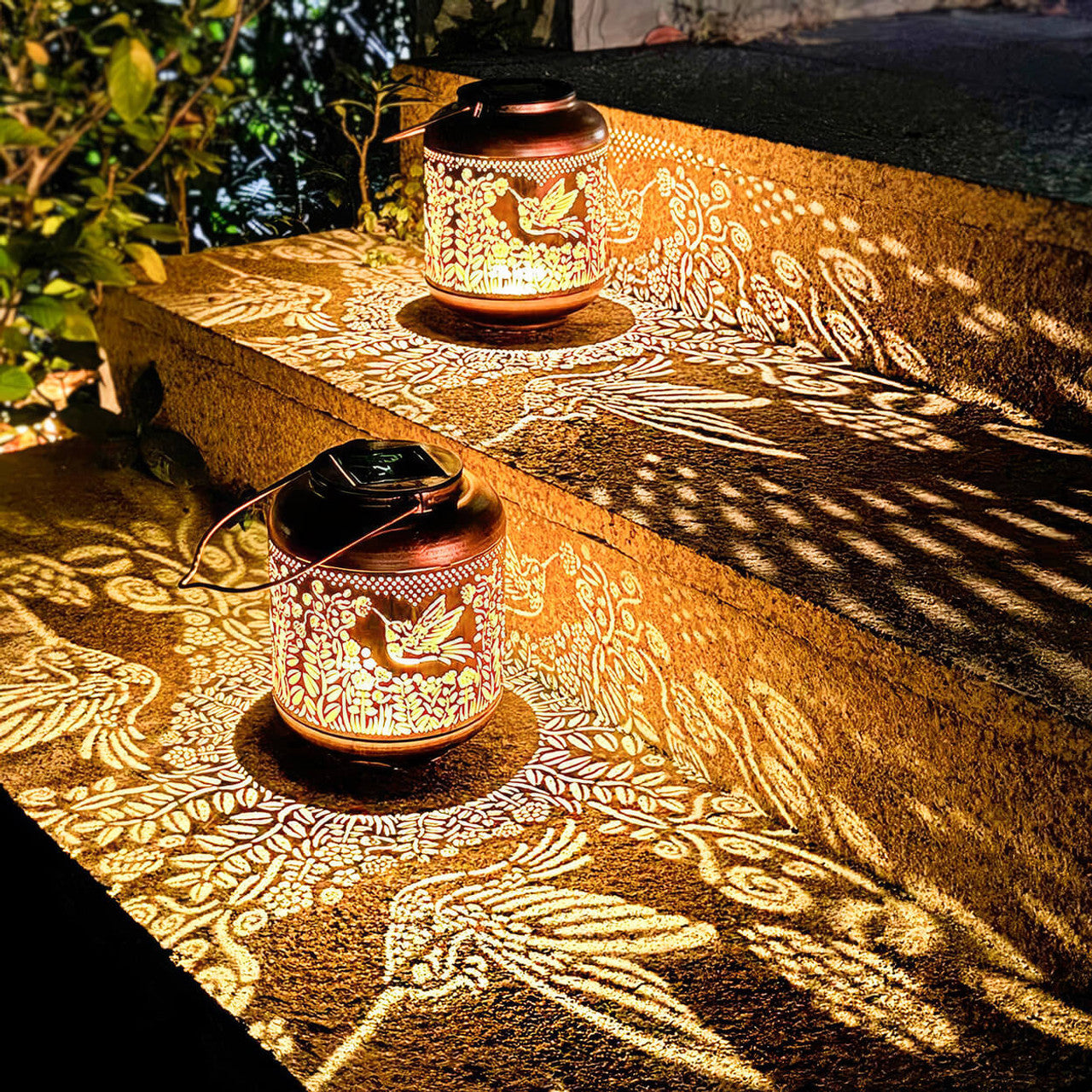 Twinkling Tree Hummingbird Lantern by Montavio Home™