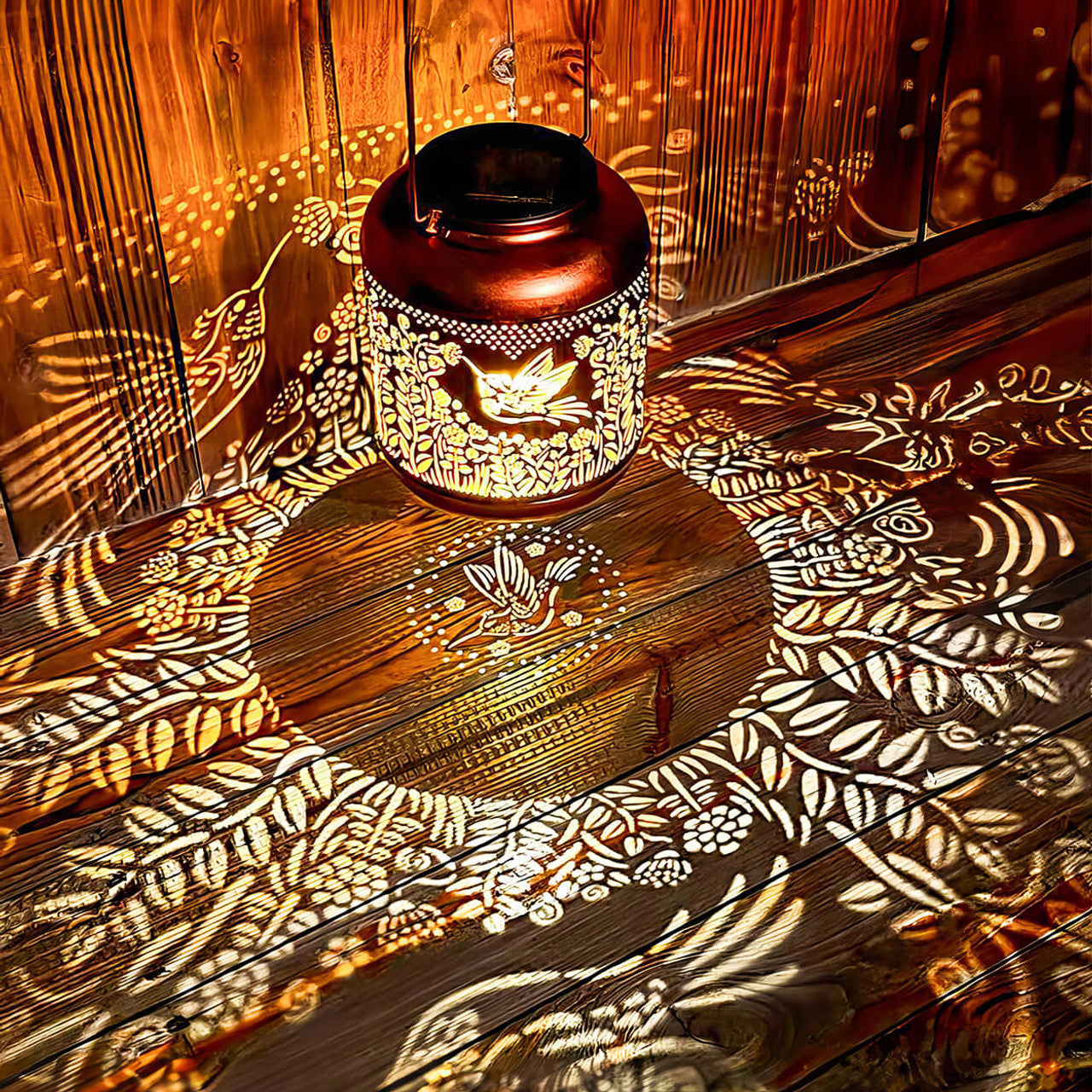 Twinkling Tree Hummingbird Lantern by Montavio Home™