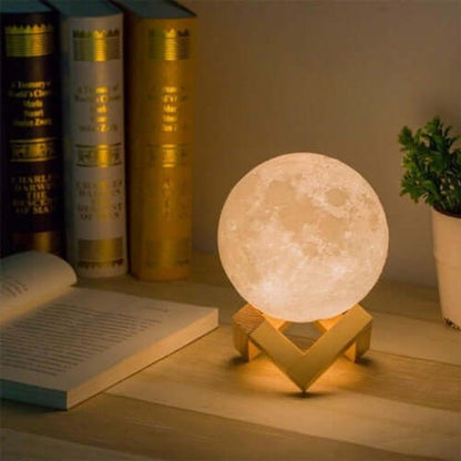 Twinkling Tree Moon Lamp by Montavio Home