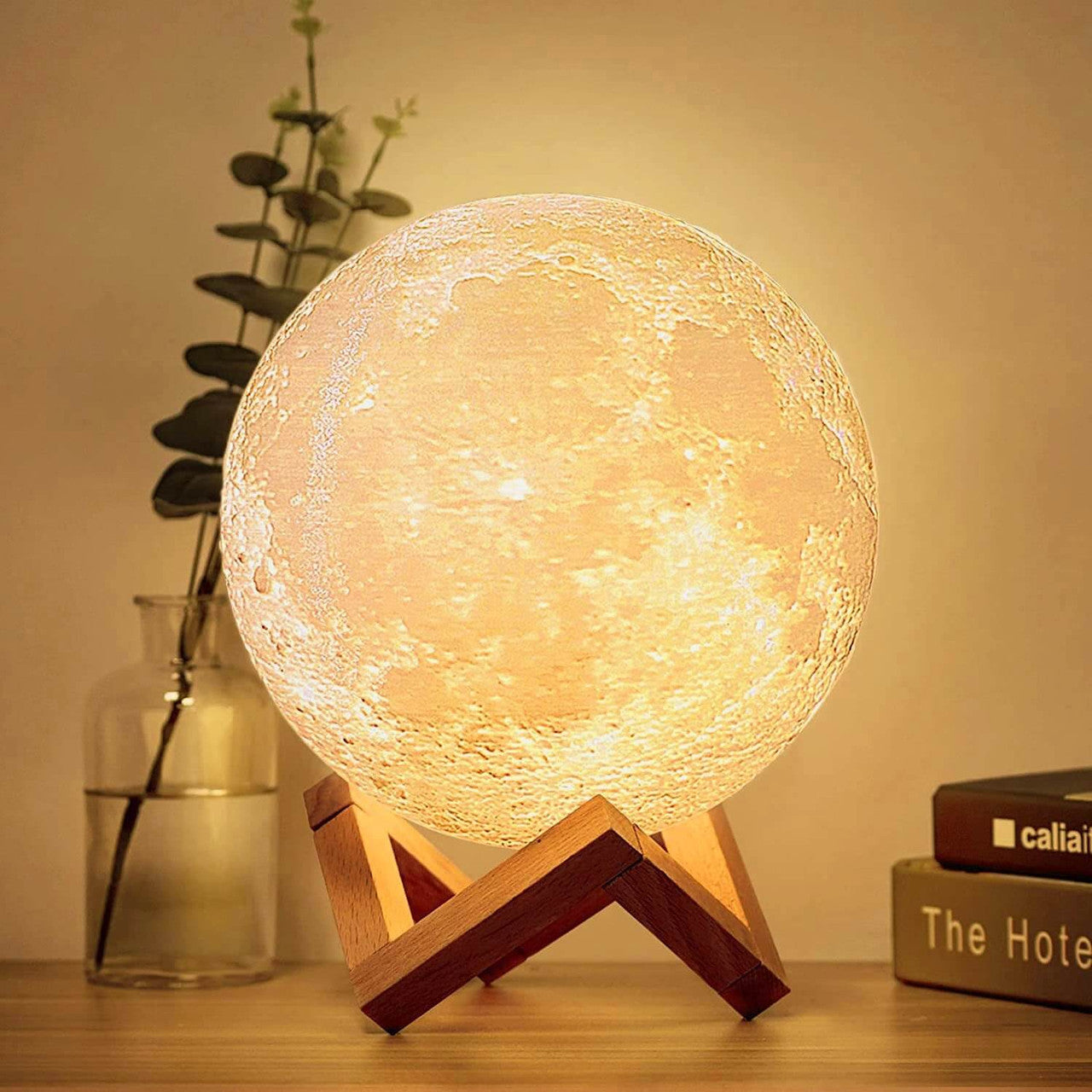 Twinkling Tree Moon Lamp by Montavio Home