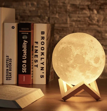 Twinkling Tree Moon Lamp by Montavio Home