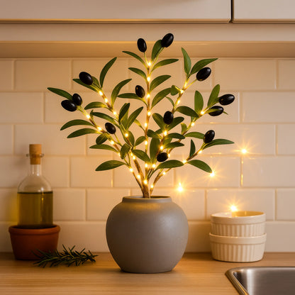 Twinkling Tree Olive Branch by Montavio Home™