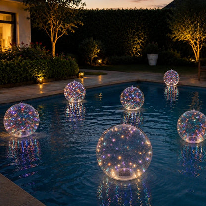 StellarOrb Floating Solar Light