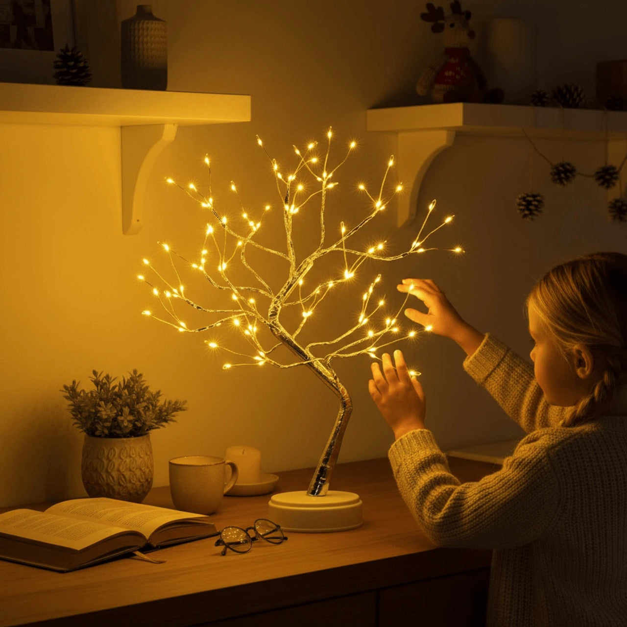 The Twinkling Tree Spirit Lamp by Montavio Home