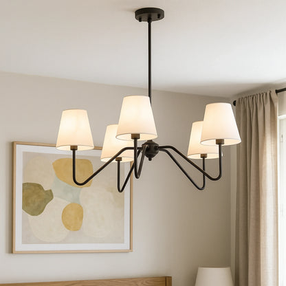 Ostia Silk Pendant Lamp Bedroom