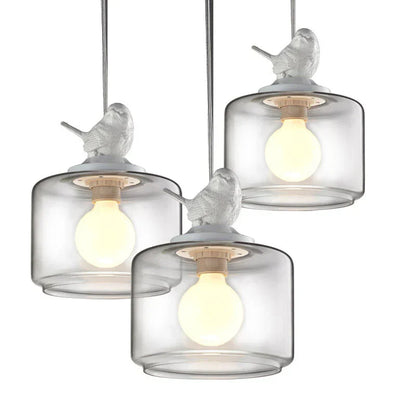 Solaria Elegant Bird Pendant Lamp