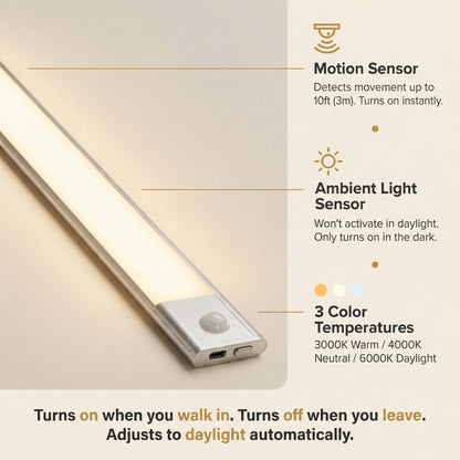 Smart Motion Sensor LED 3.0 (New & Upgraded Version AU)