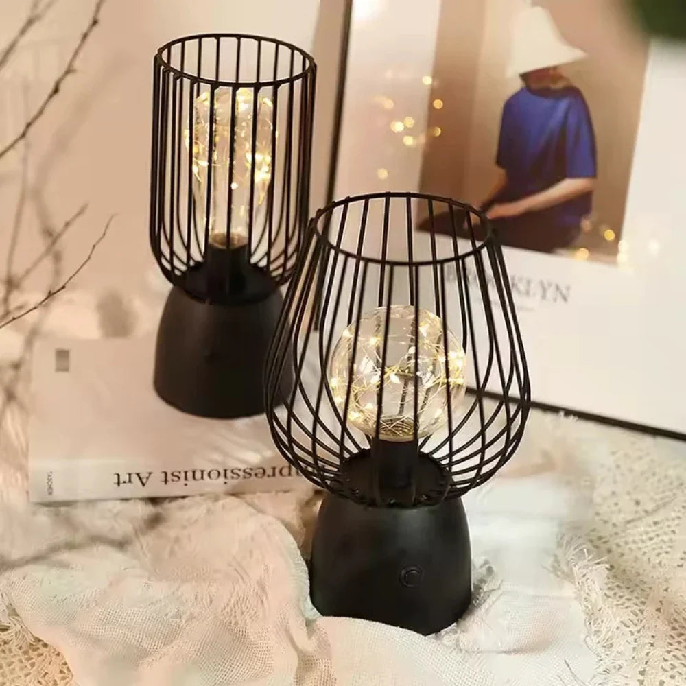 Radiant Iron Lamp