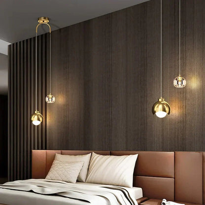 Callaura Modern LED Pendant Lamp for Bedroom and Dining Room