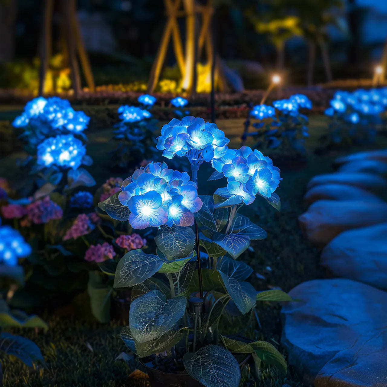 Twinkling Tree Hydrangea Lights by Montavio Home™