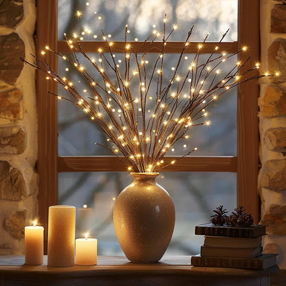 Twinkling Tree Willow Branch by Montavio Home™