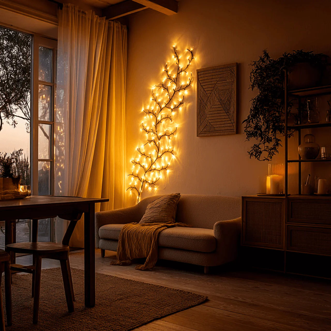 Twinkling Tree Willow Vine by Montavio Home™