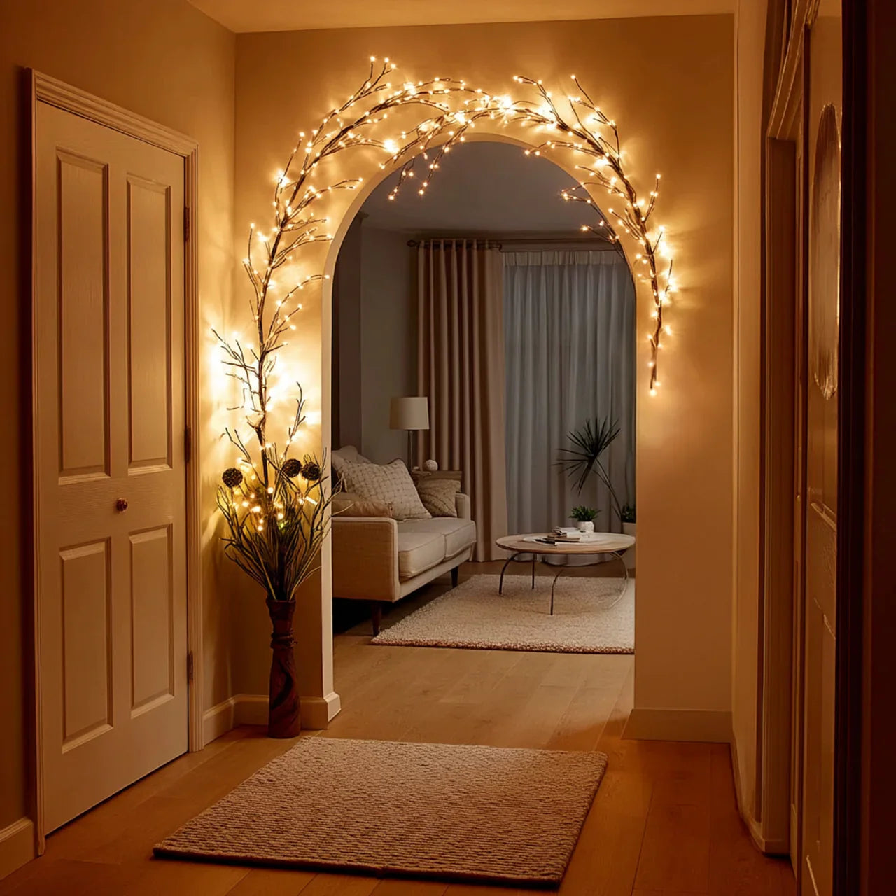 Twinkling Tree Willow Vine by Montavio Home™