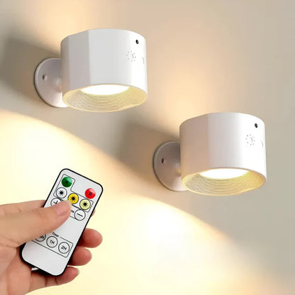 360° Infinity Wall Light (Pack of 2)